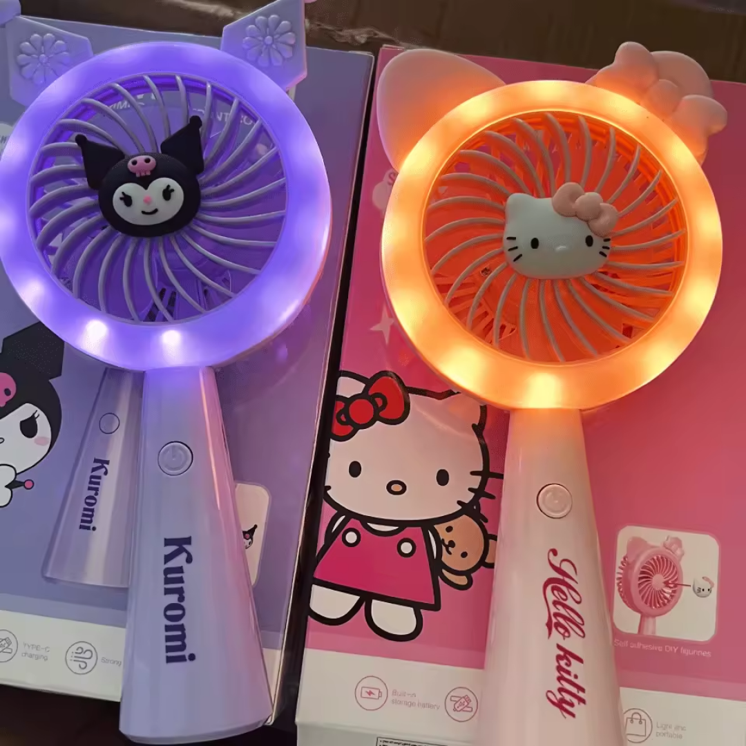 Hello Kitty Rave Fan Adorable Hello Kitty Mini Fan – SS Stationers