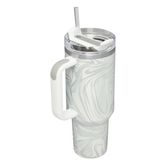 Stanley Quencher H2.0 FlowState Tumbler Polar Swirl