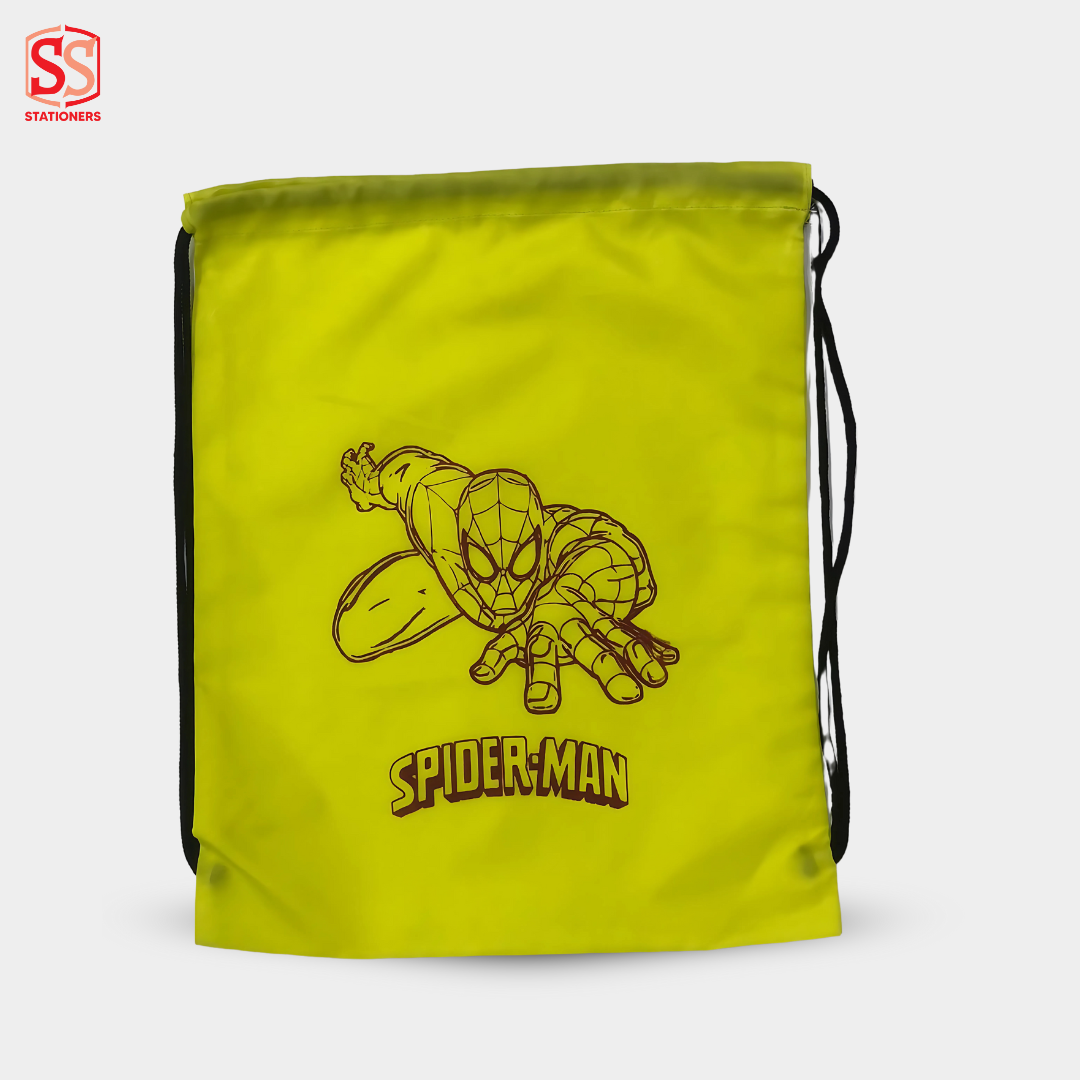 Spiderman Drawstring Bag