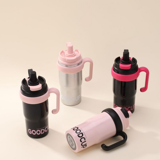 Stainless Steel Insulated Water Bottle with Straw