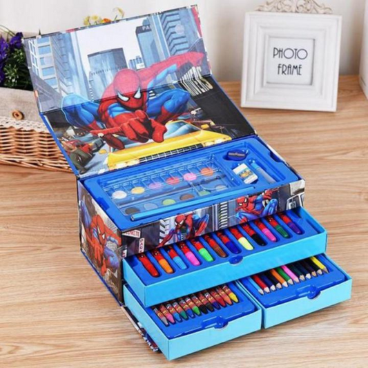 54 Pieces Art Gift Set with Drawers Boys