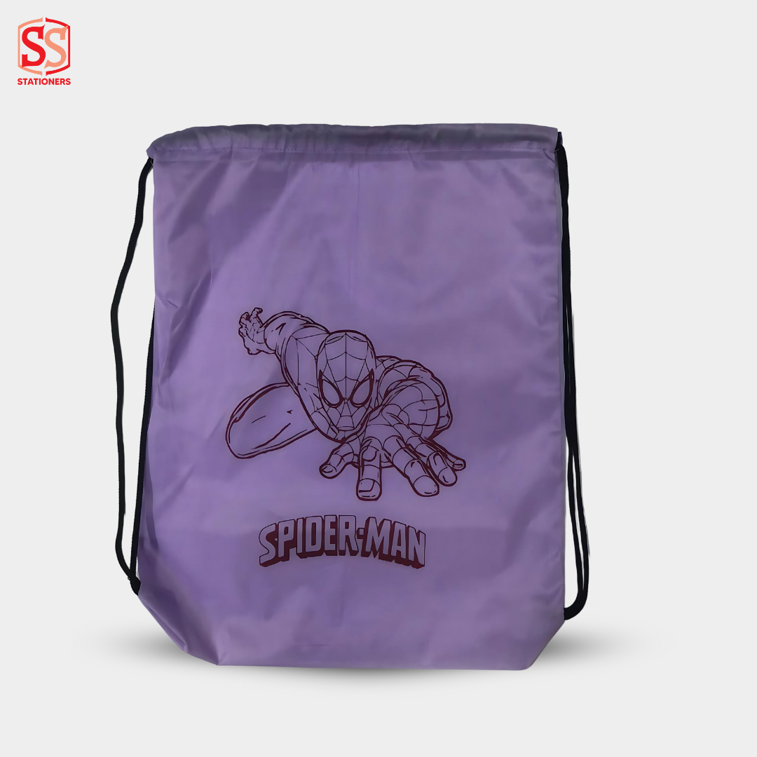 Spiderman Drawstring Bag