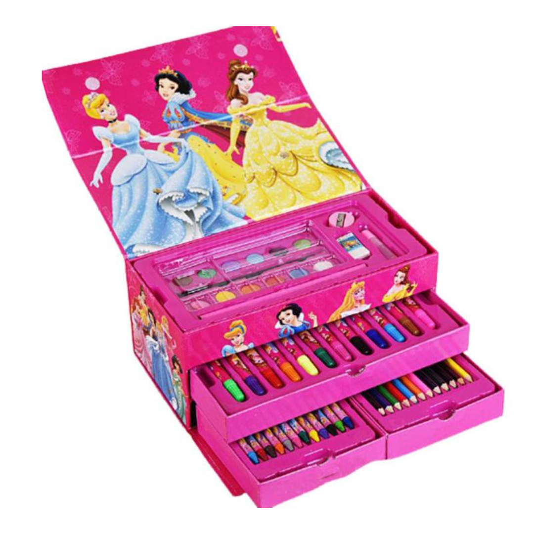 54 Pieces Art Set with Drawers Girls