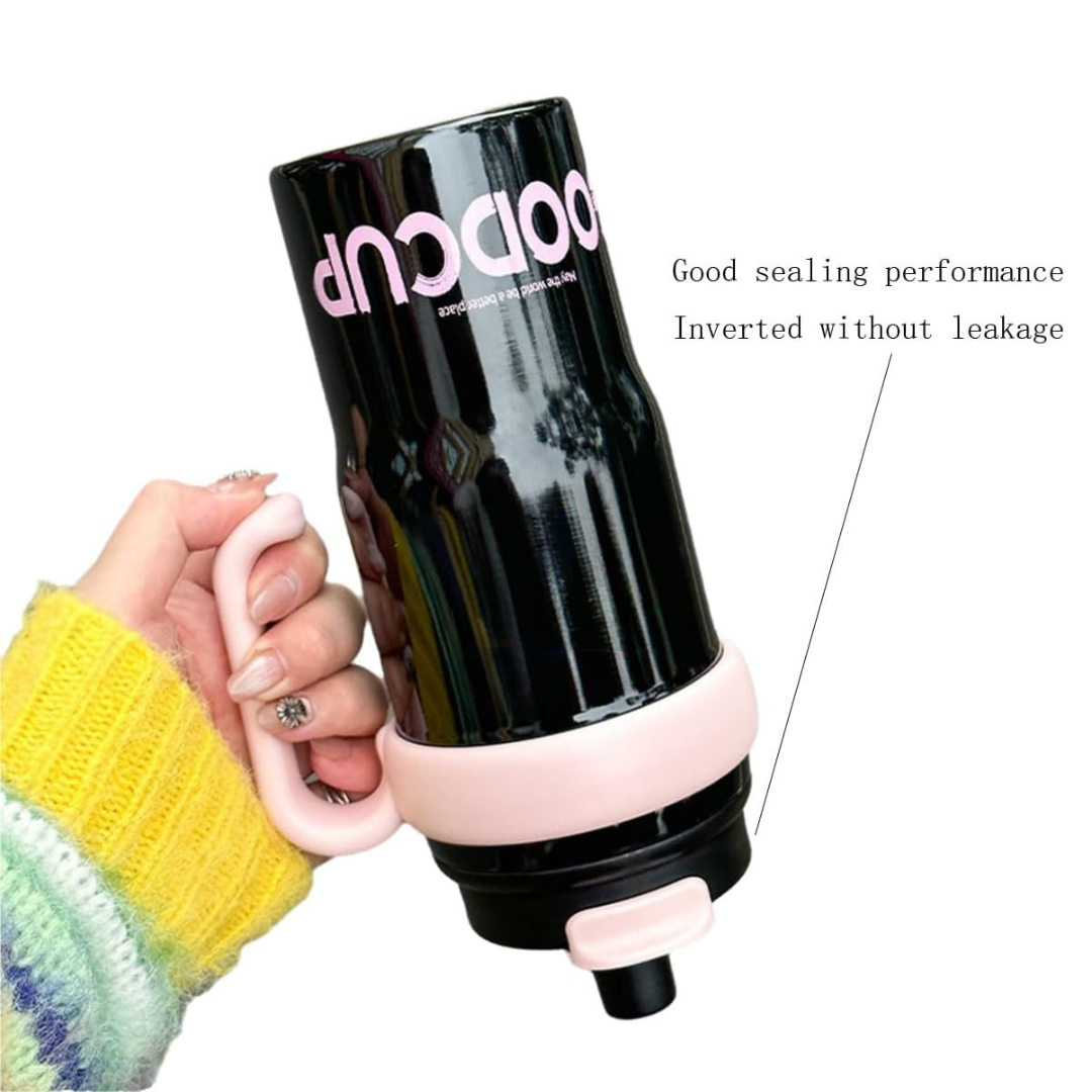 Stainless Steel Insulated Water Bottle with Straw