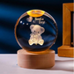 LED Crystal Ball – Smile Day Teddy Bear