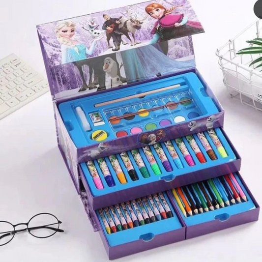 54 Pieces Art Set with Drawers Girls