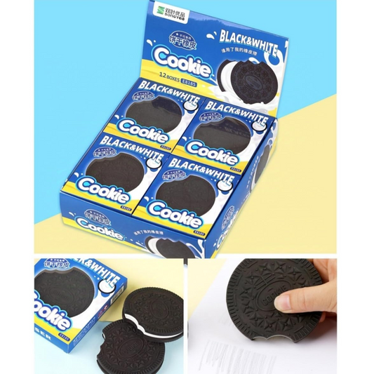 Chocolate Cookie Shape Eraser