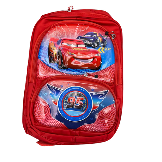 Mc Queen Cars School Bag (18 inch))