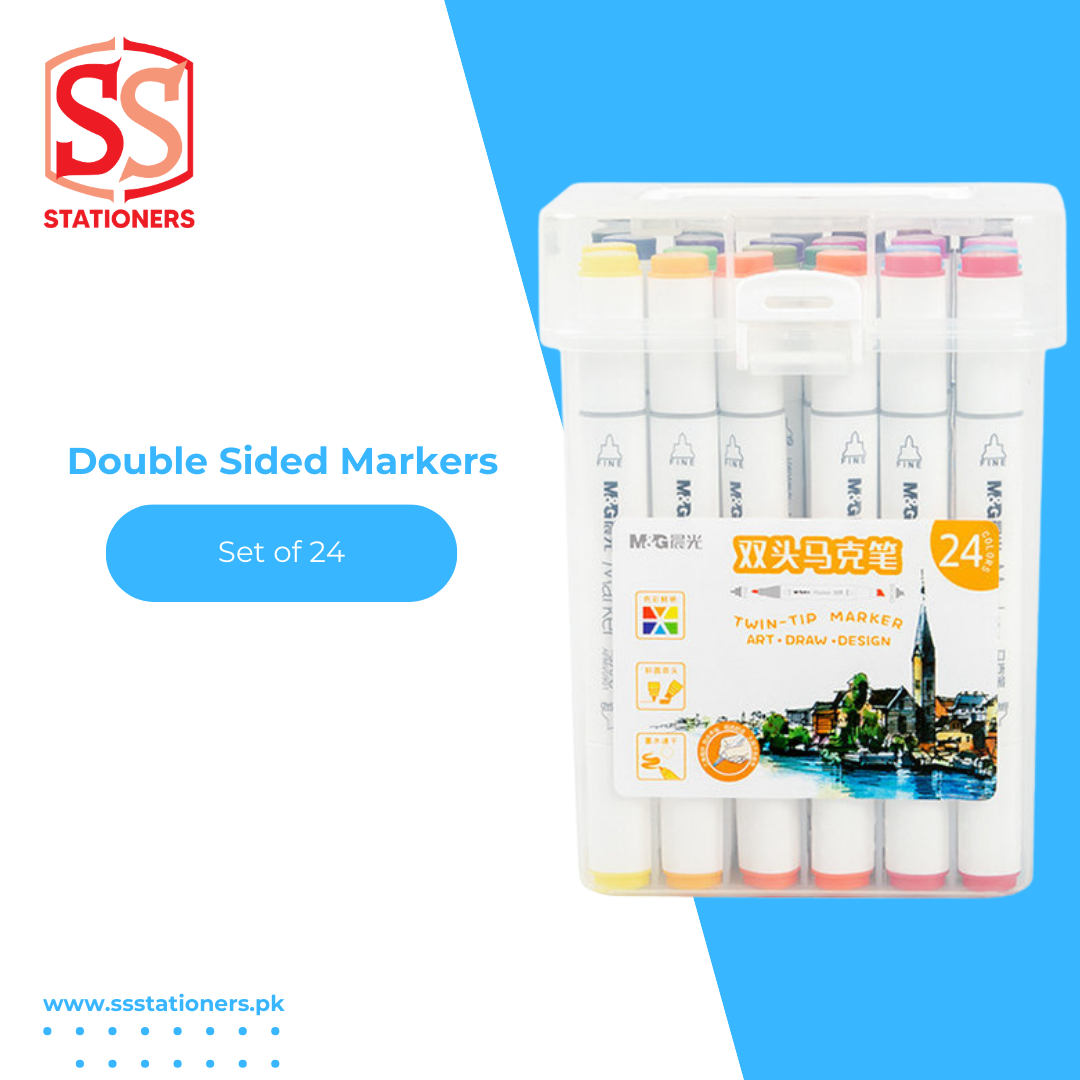 M&G Double-Sided Marker Sets 12/24/36/48/60