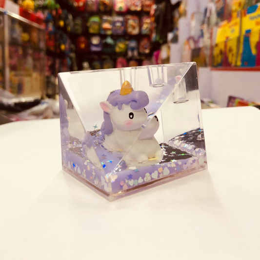 Unicorn Liquid Floating Paperweight