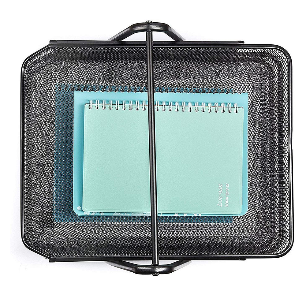 3 Tier Document Tray Metal Mesh