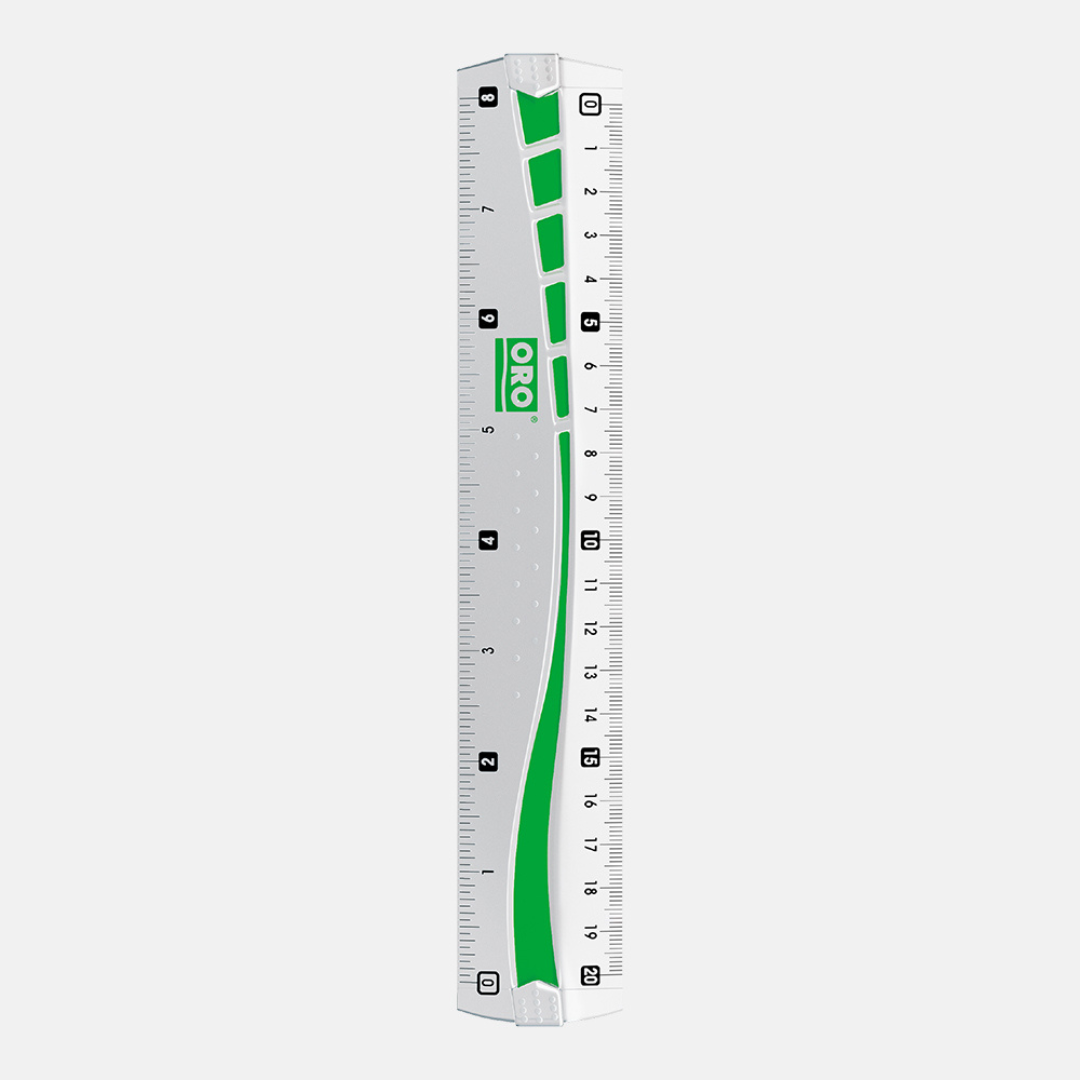 8 Itch Ruler Oro 8 Inch Ruler – SS Stationers