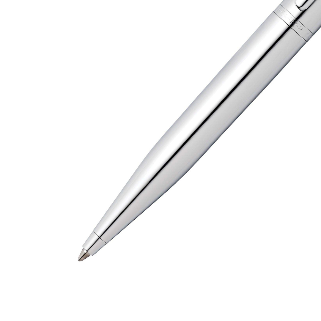 Sheaffer Chrome Silver Tone Ballpoint Pen