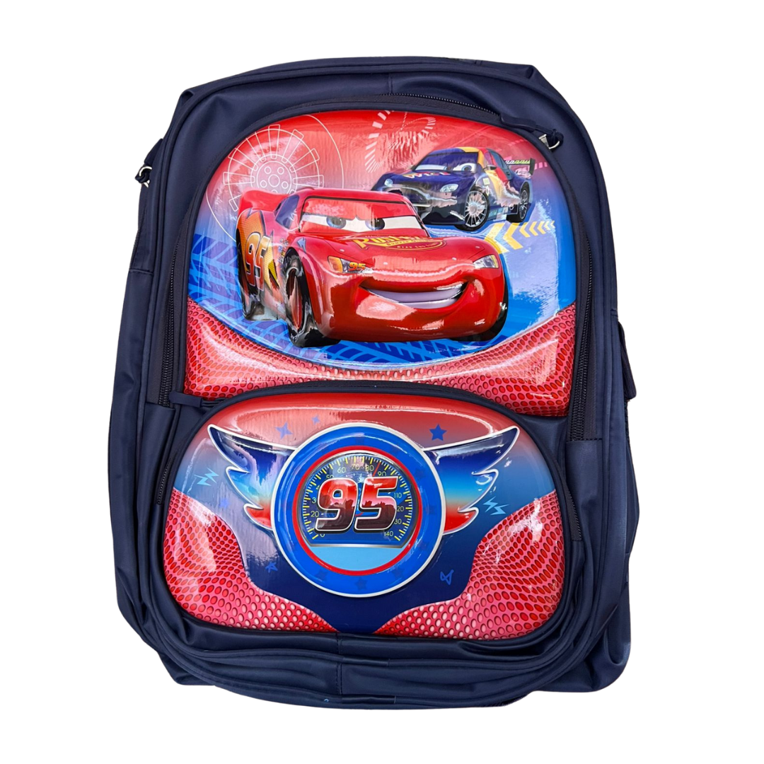 Mc Queen Cars School Bag (18 inch))