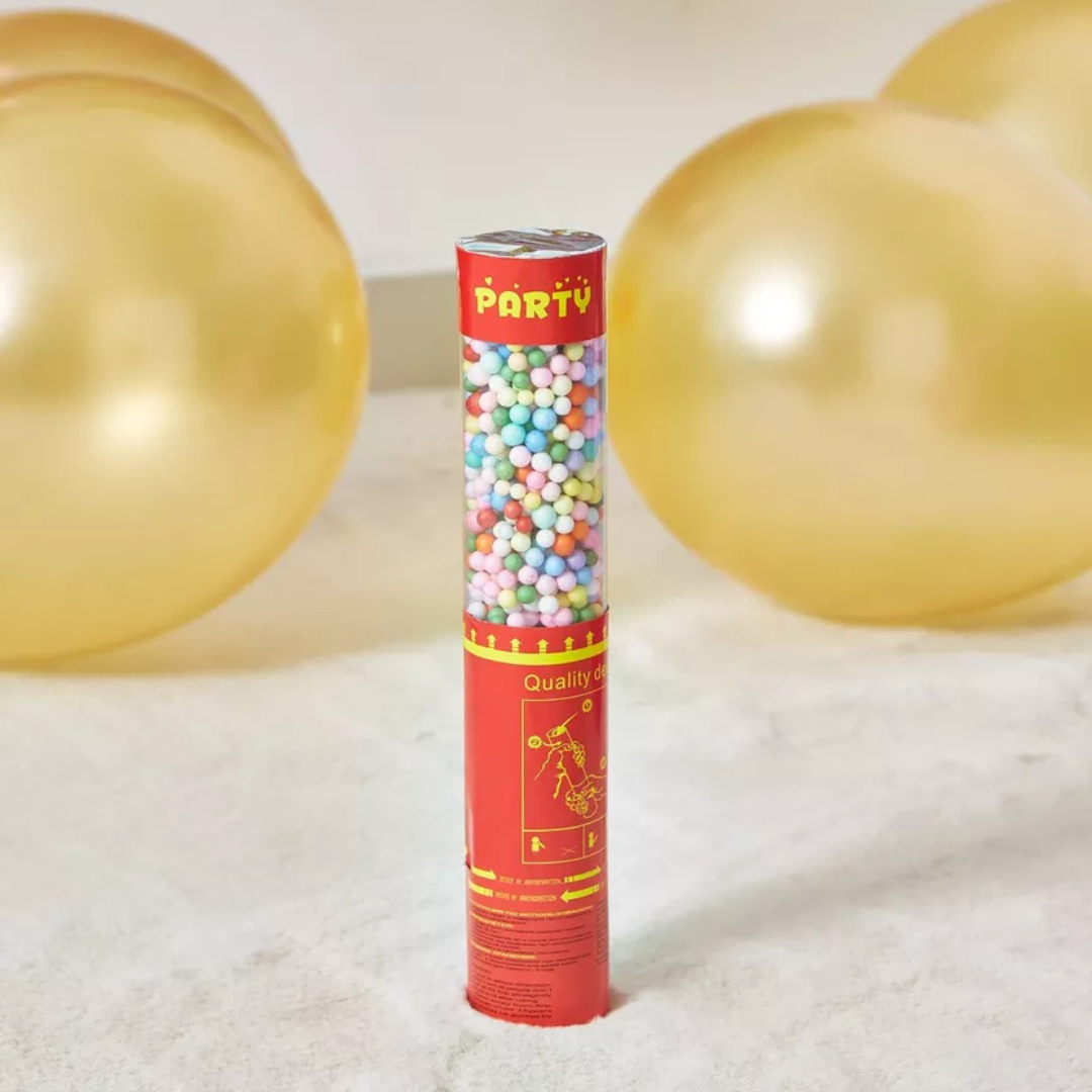 Party Time Confetti Balls Popper