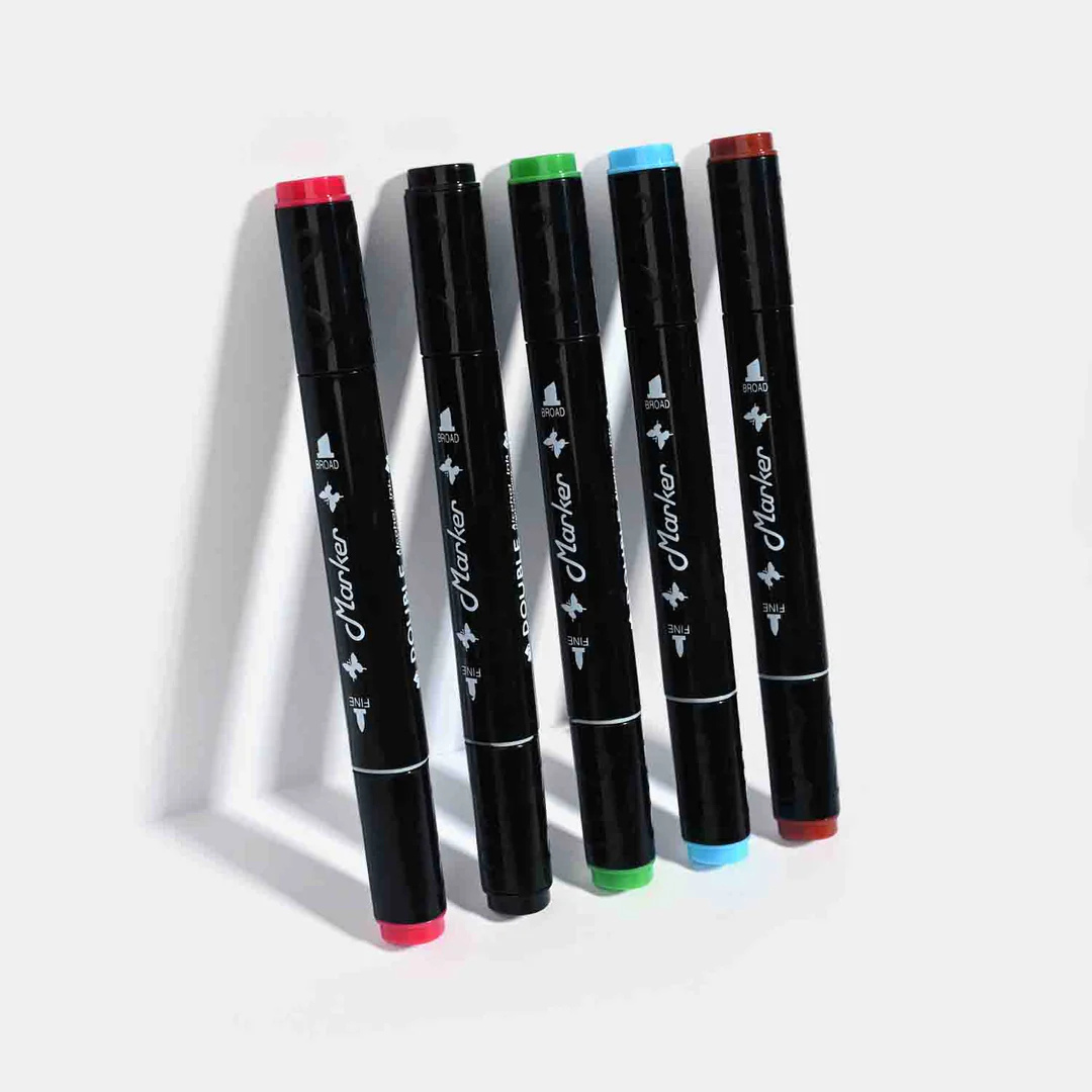 DOUBLE SIDED MARKER MULTICOLOR 12 PCS