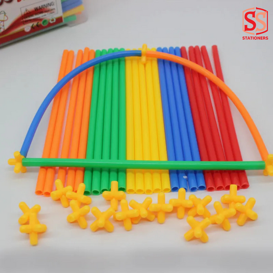 RAINBOW Building Straws and Connectors