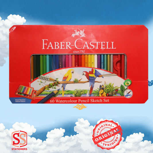 Faber Castell - Water Color Pencil Set Tin Box 60/100