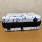 Floral Print Hard Shell Pouch