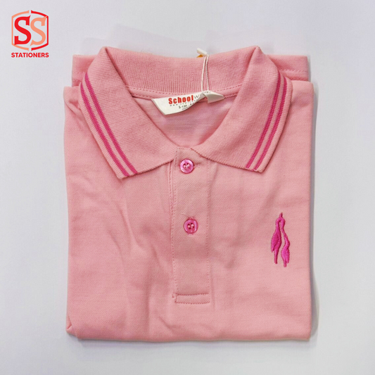 City School Pink Polo T-Shirt Unisex (Playgroup to kg)