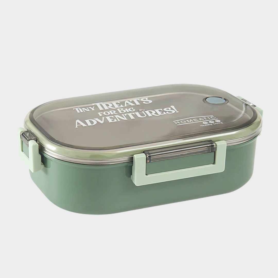 Homeatic Stainless Steel Lunch Box 980ML