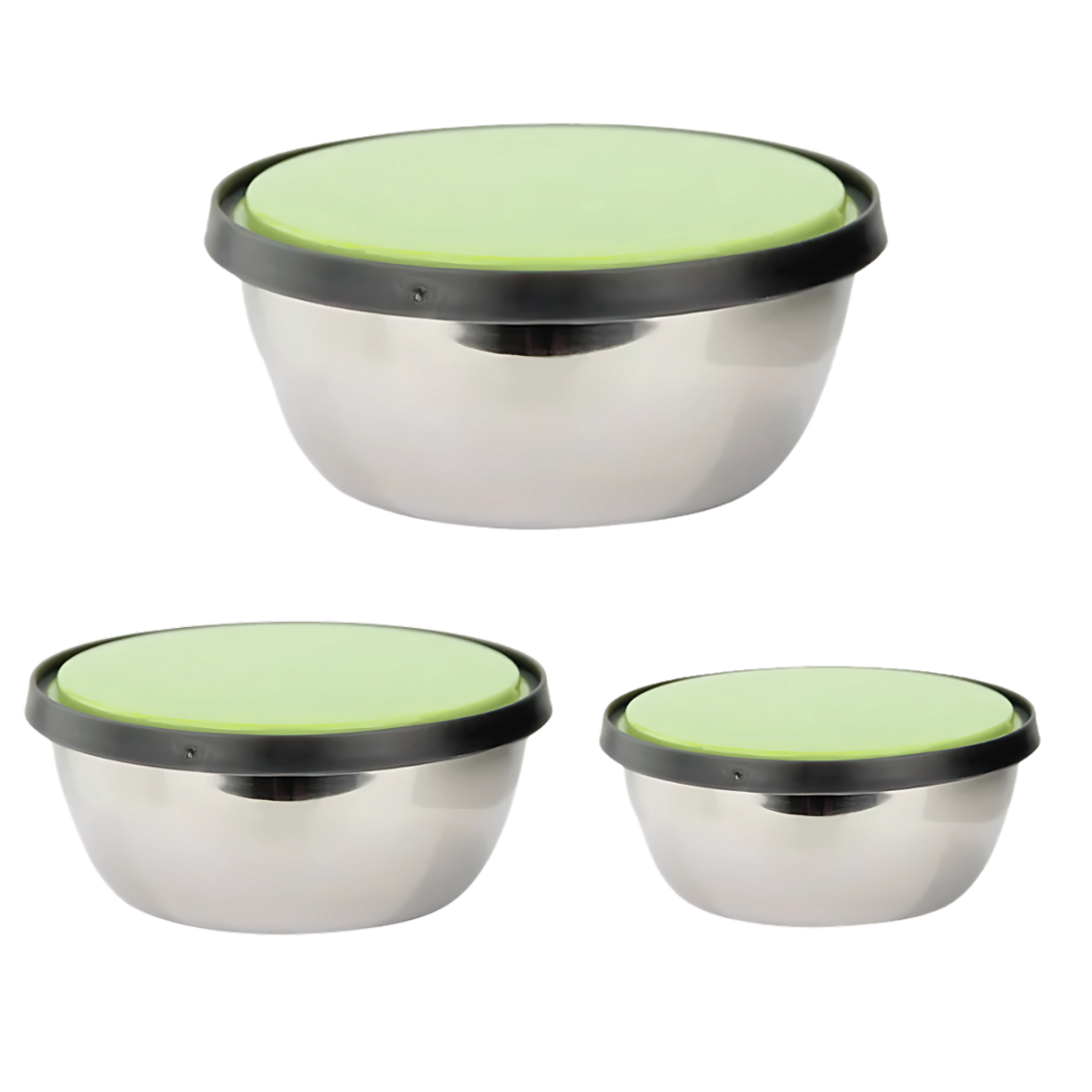 3pcs Stainless Steel Food Containers
