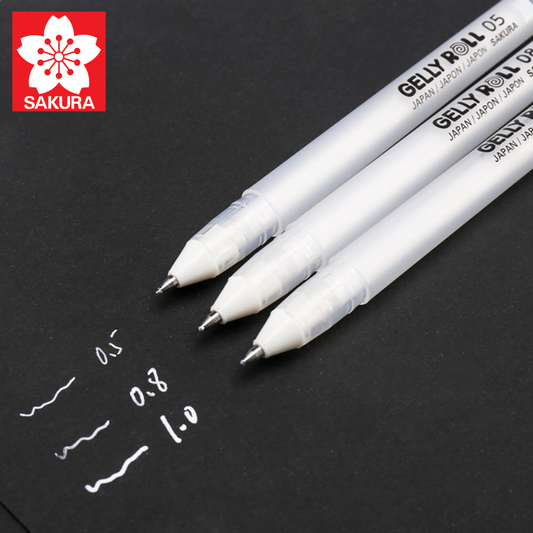 Sakura Gelly Roll White Gel Pen