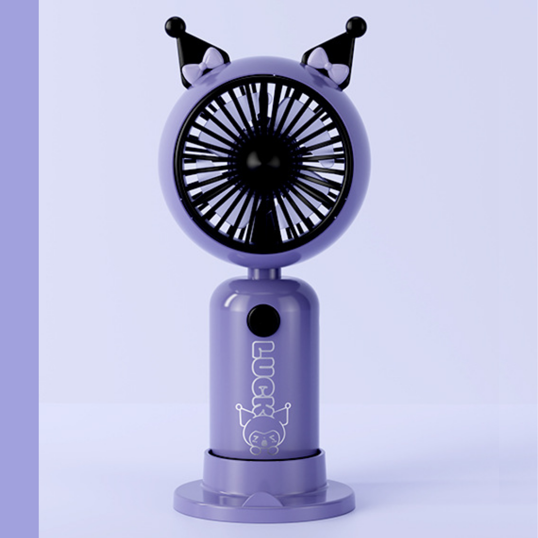 Kuromi Mini Handheld Portable Fan