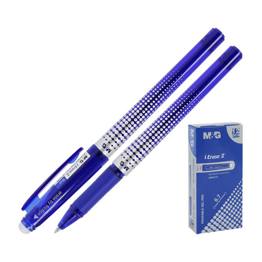 M&G Erase 2 Erasable Gel Pen single piece