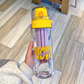 Portable Stylish Plastic Sports Water Bottle