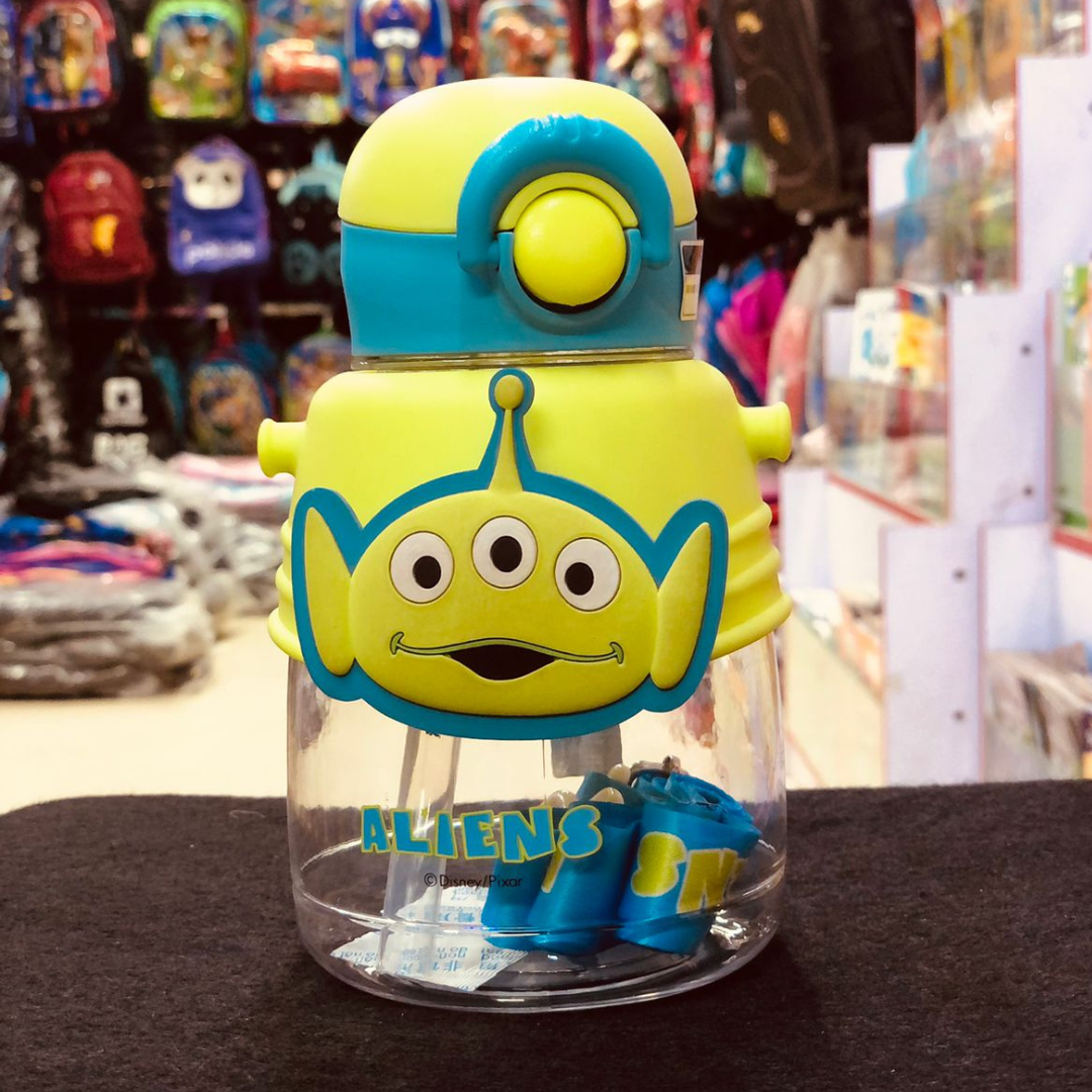 Cute Cartoon Plastic Water Bottle