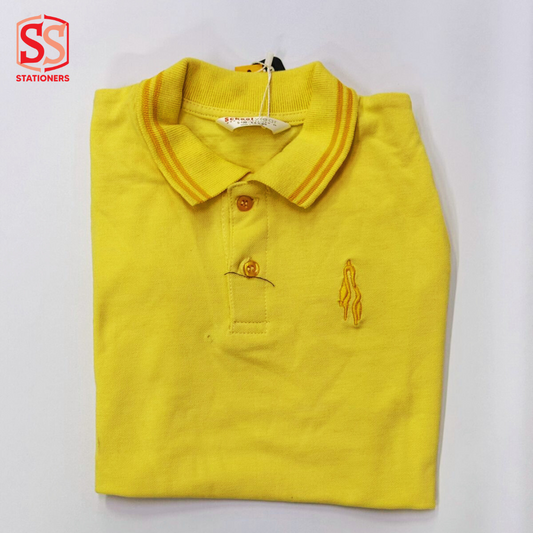 City School Yellow Polo T-Shirt Unisex (Playgroup to kg)