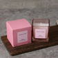 Luxury Square Glass Jar Soy Wax Scented Candles