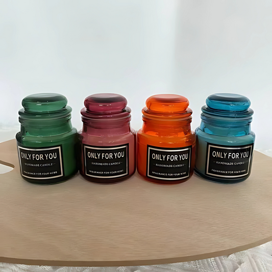 Unique Candle Jars With Lid