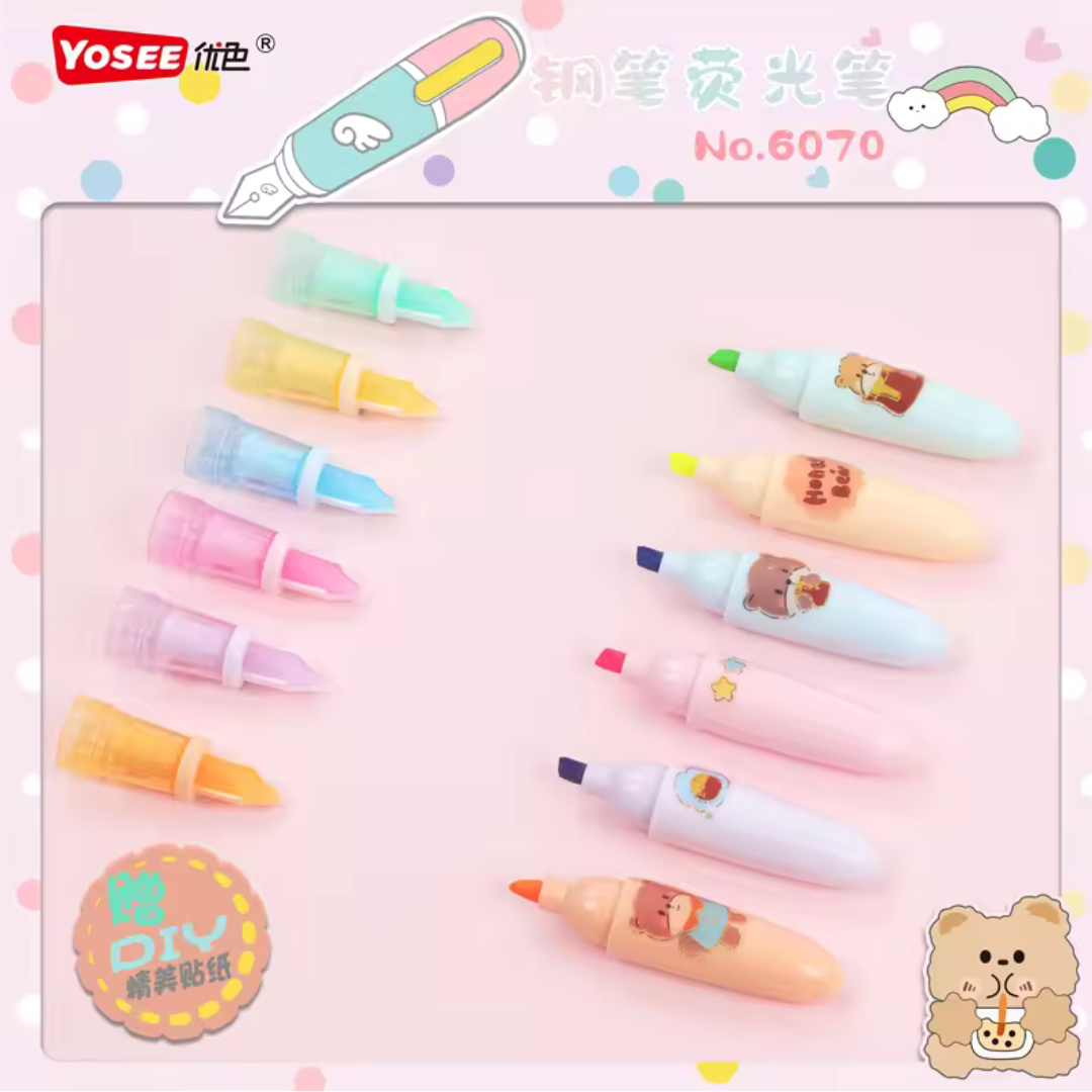 Fountain Pen Highlighter Set