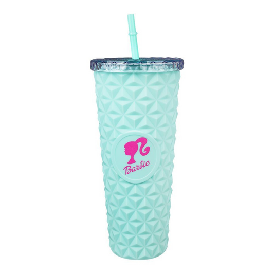 Barbie Sparkle Plastic Straw Cup