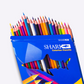 Shark Colour Pencils Set Of 24