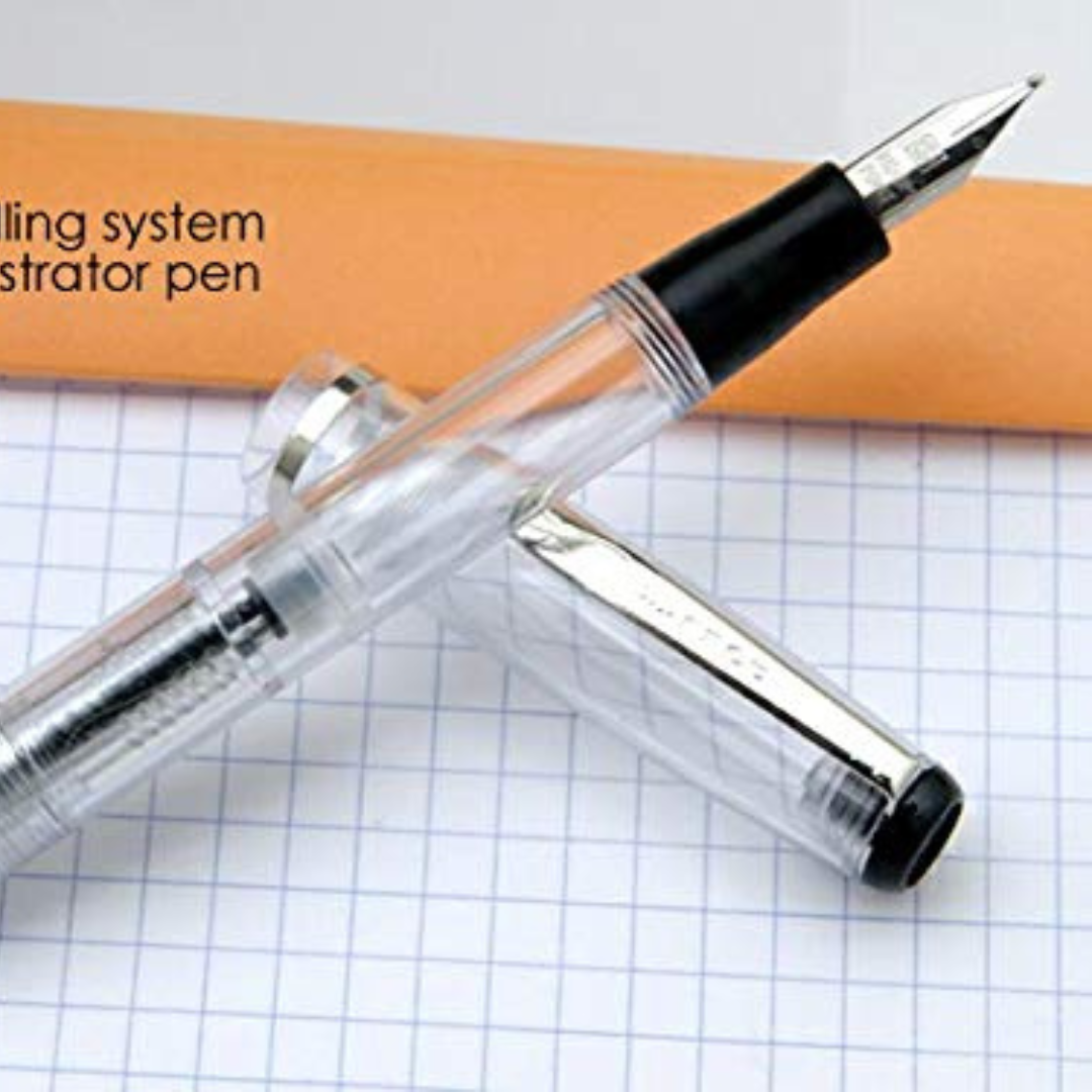 Dollar Transparent Filler Fountain Pen