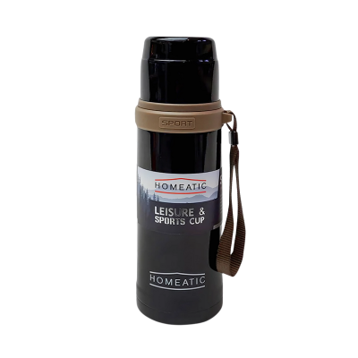 HOMEATIC 596 STEEL WATER BOTTLE 600 ML