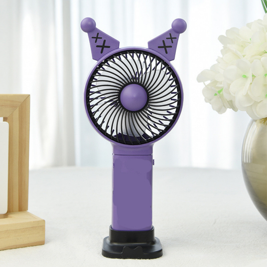 Sanrio Kuromi Theme Mini Fan