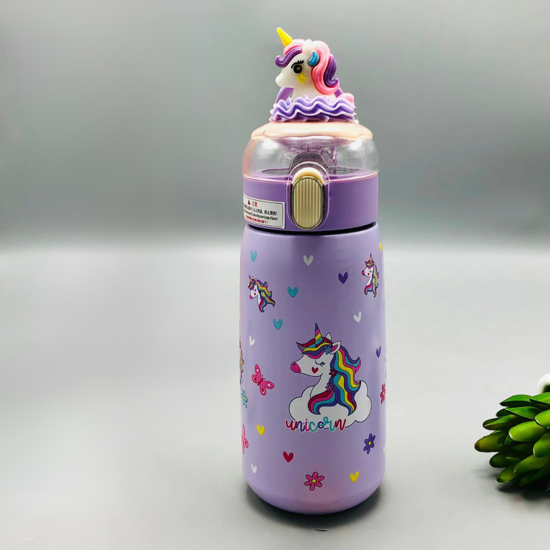 Cute Unicorn Stainless Steel Sipper