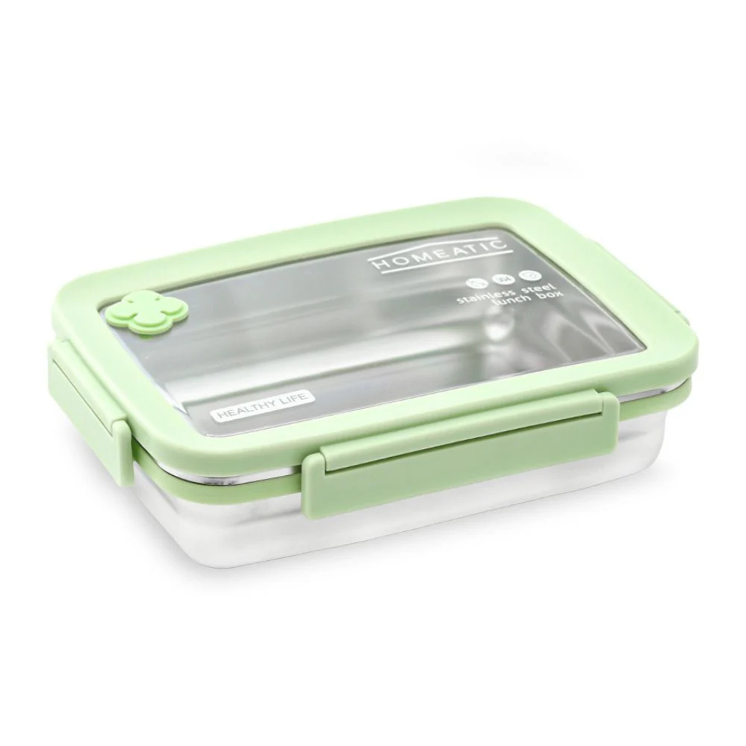 HOMEATIC STAINLESS STEEL LUNCH BOX 900ML