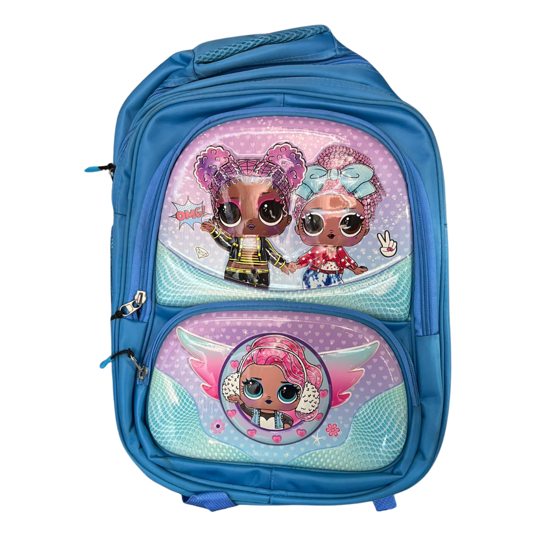 Little Girl Character School Bag (18 inch)