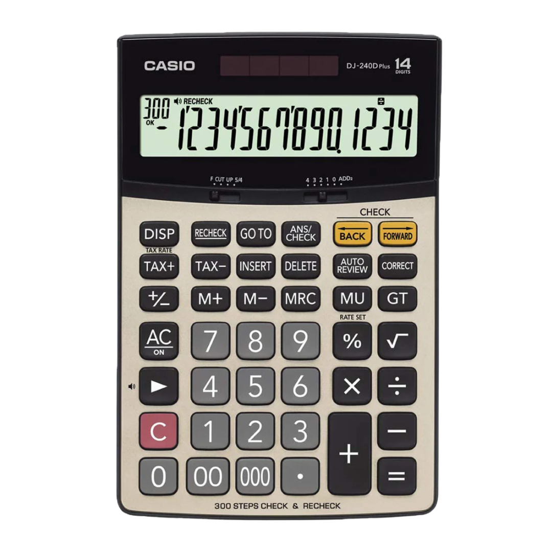 Casio Calculator DJ-240D Plus