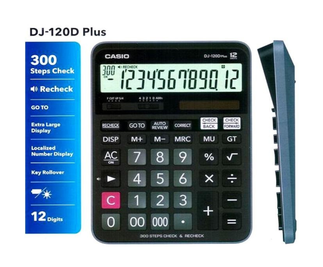 Basic Calculators Casio Dj120d Plus Calculator At ₹ 538/piece In
