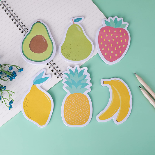 Shapes & Fruits Sticky Notes