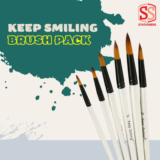 Keep Smiling Brush set Value Pack - 6 Pcs