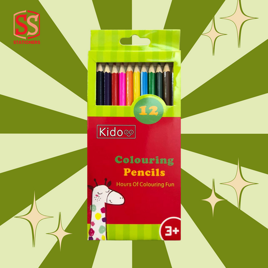 Kidoo Coloring Pencils 12 Full