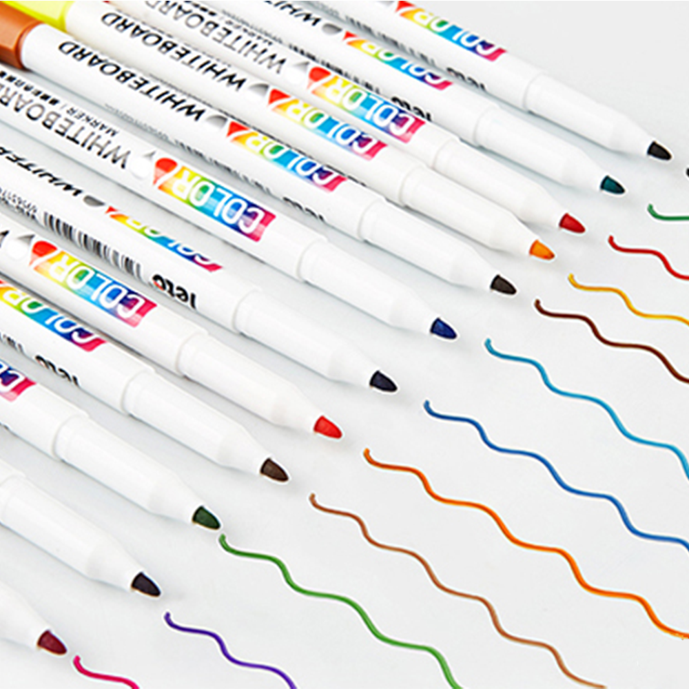 Leto White Board Marker Set of 12 PCS