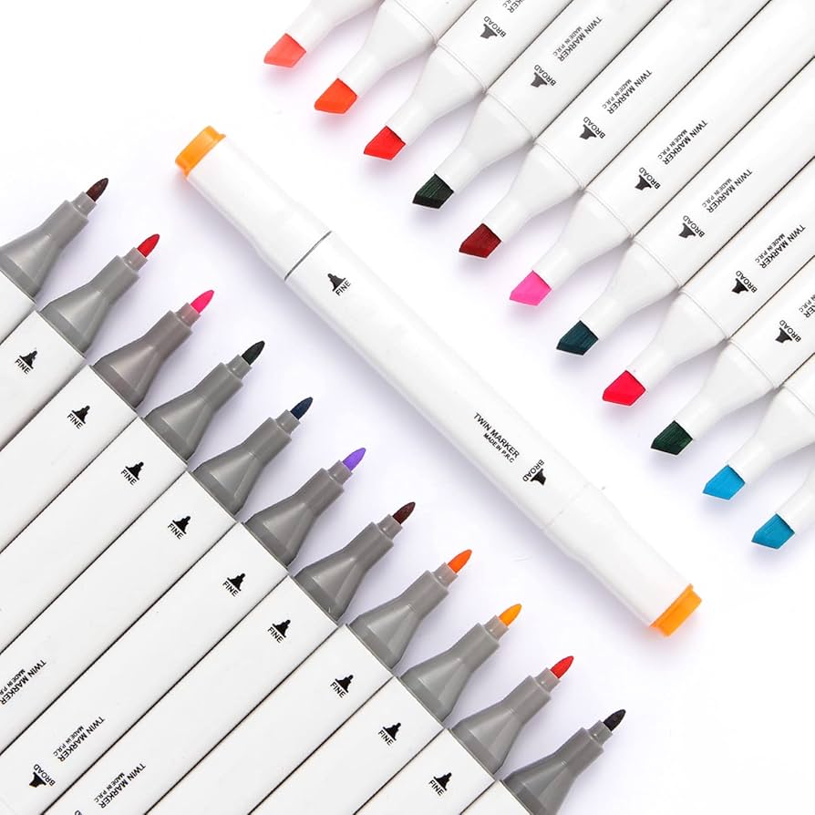 M&G Double-Sided Marker Sets 12/24/36/48/60